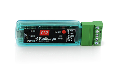 C37 Konwerter USB na 1x UART 3V3 układ FTDI